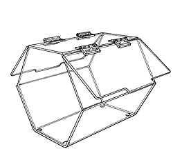 Double-Door Stackable Bins 