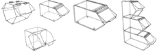 Stackable Bins & Drawers