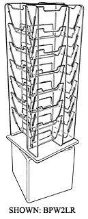 Tall Four-Sided Floor Rotator 