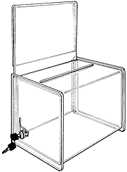 Sign-Backed Collection Boxes