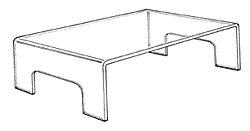  Tray Risers