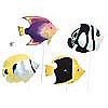Tropical Fish, 4asstd colors 5"