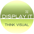 display it logo