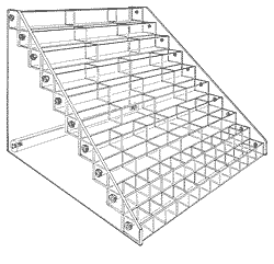 Wide Bin, 10 tray