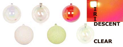 Iridescent Ornaments